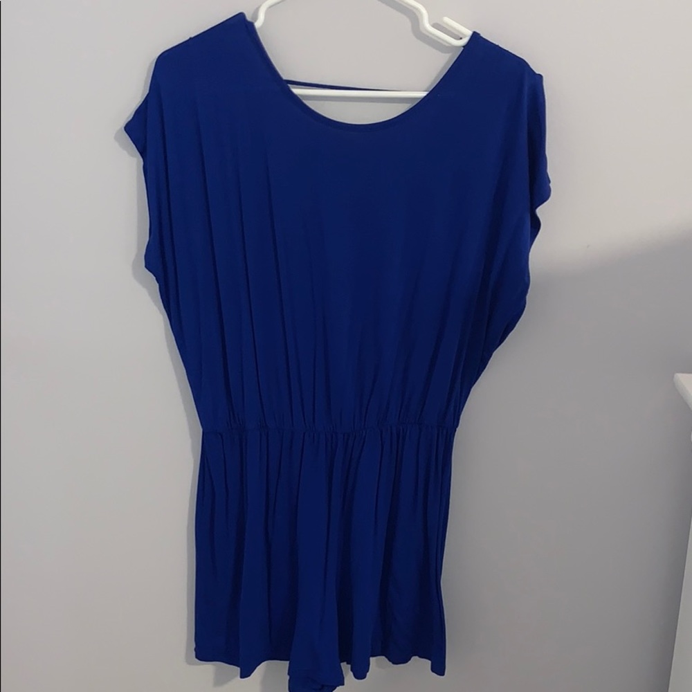 Forever 21 Blue Romper